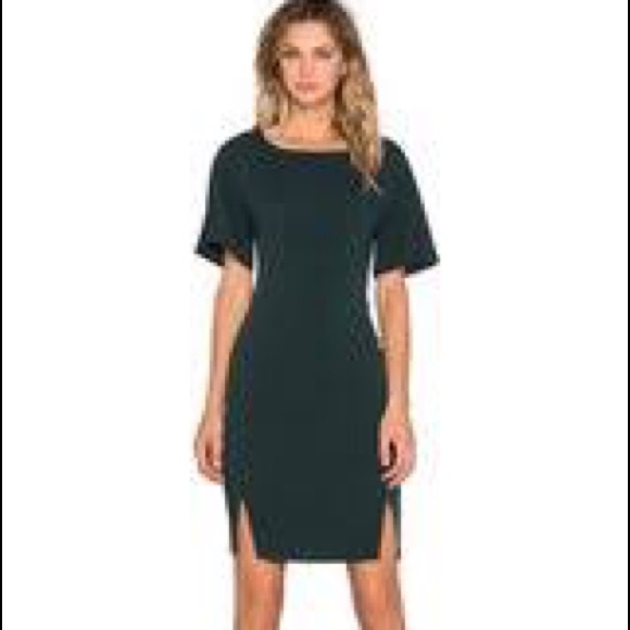 Blaque Label fitted mini dress in Green - Picture 2 of 5